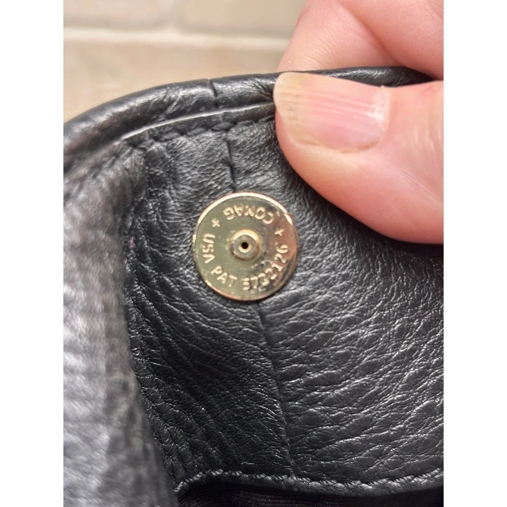 Coach Madison Phoebe Black Pebbled Leather 3 Compartment Hobo Shoulder‎ Bag EUC